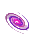 Purple edge galaxy